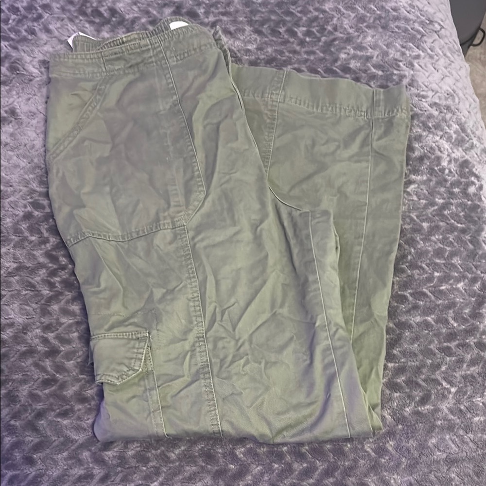 Abercrombie & Fitch Green Cargo Pants